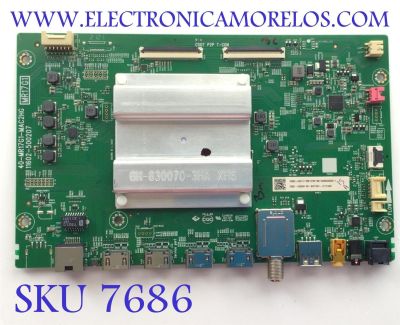 MAIN PARA TV TCL·ROKU 4K UHD HDR SMART TV / NUMERO DE PARTE 30800-000112 / 30801-000084 / 40-MR17G1-MAC2HG / 11602-500207 / MR17G1 / V8-MR17K01-LFV1448 / PANEL LVU650NDEL CS9W11 V5 / DISPLAY ST6451D02-3 / MODELO 65S435